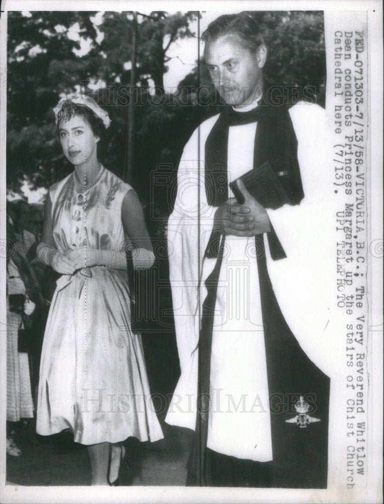 1958 Princess Margaret in Victoria BC-Historic Images