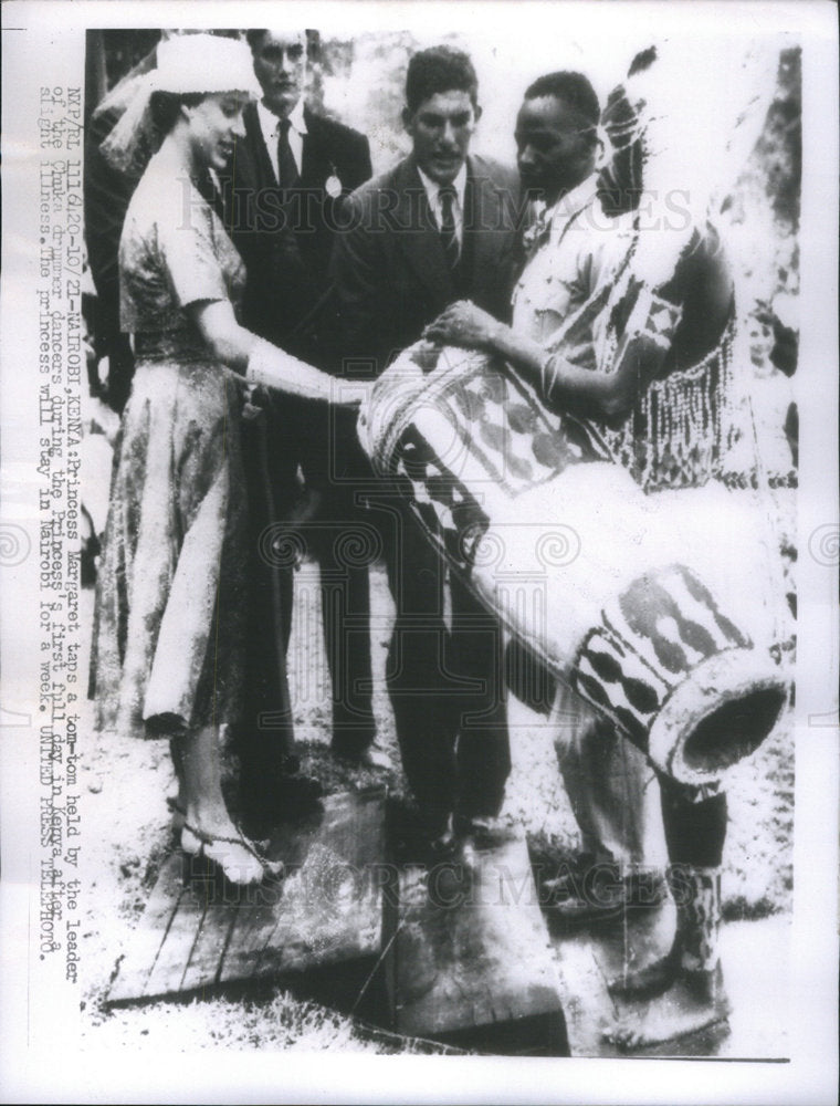 1956 Princess Margaret in Nairobi, Kenya-Historic Images