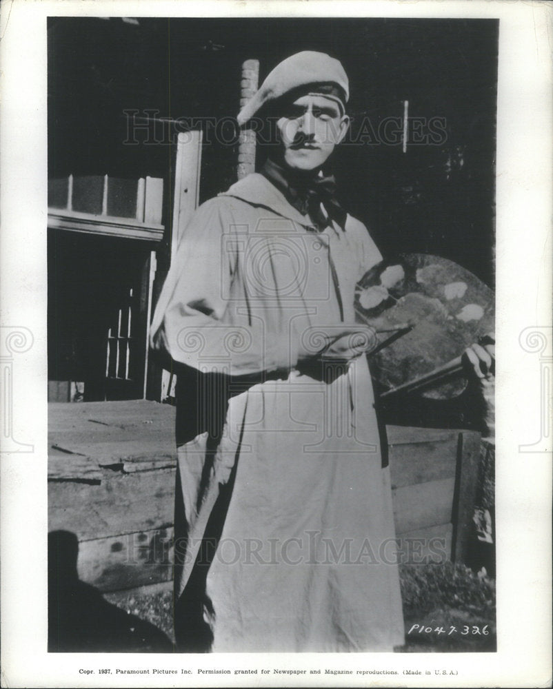 1938 Press Photo Frederic March Obtained First Acting Opportunities in Roadshow - Historic Images