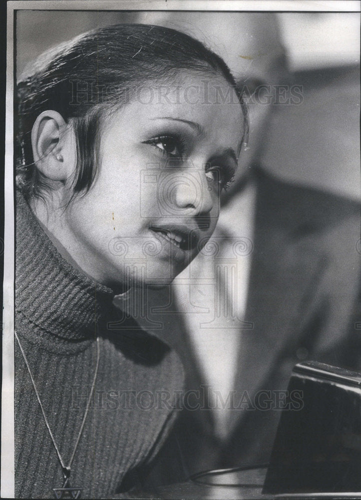 1972 Press Photo Irina Markish Immigrant Russia Israel - Historic Images