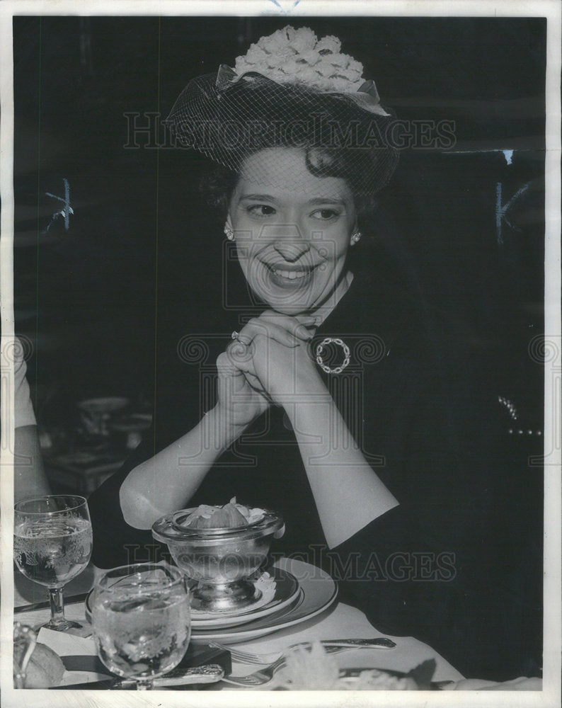 1965 Albert Martin Auxiliary Lunch Camellia House Drake Hotel-Historic Images