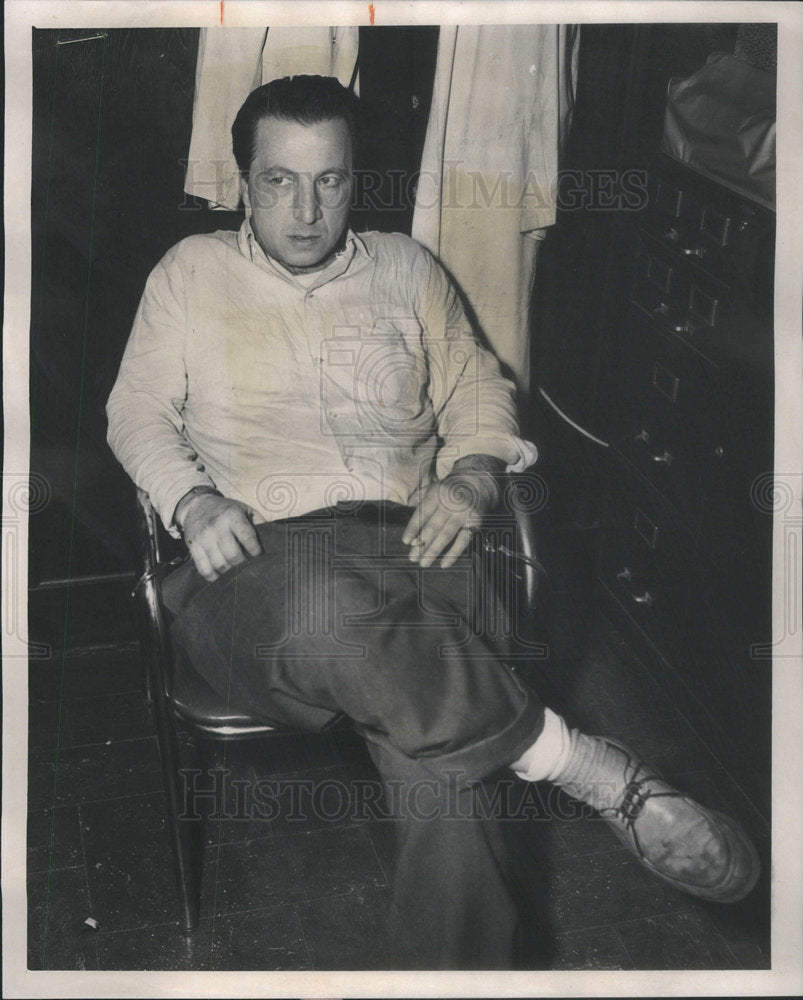 1961 Press Photo Arthur Marino Murder Charge Nephew Gary Katherine Ulrey - Historic Images