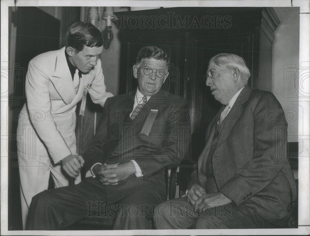 1936 Edward Barrett Patrick Nash Philadelphia Mayor Kelly Mayor-Historic Images