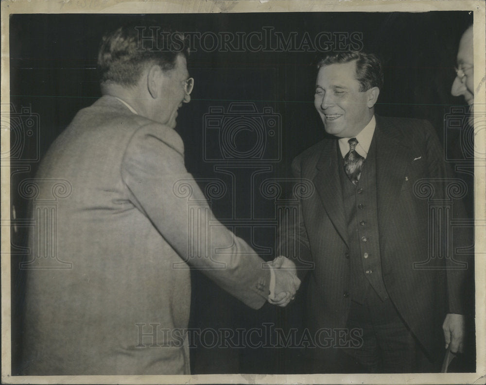 1941 Mayor Edward J. Kelly/Wendell Wilkie-Historic Images