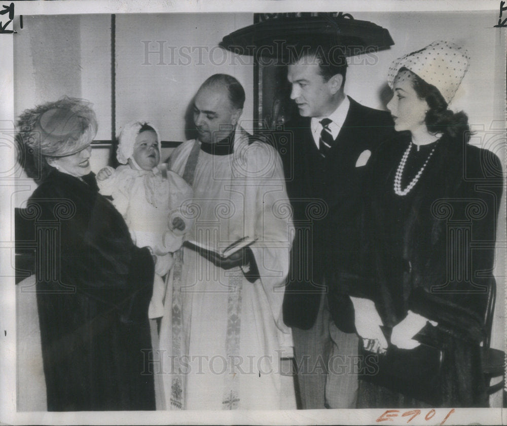 1946 Christen Hedy Lamarr Papa John Loder  Denise Hedwig Loder-Historic Images