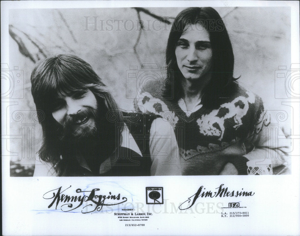 1974 Kenny Loggins/Jim Messina/Singer/Songwriter/Producer/Rock Music-Historic Images