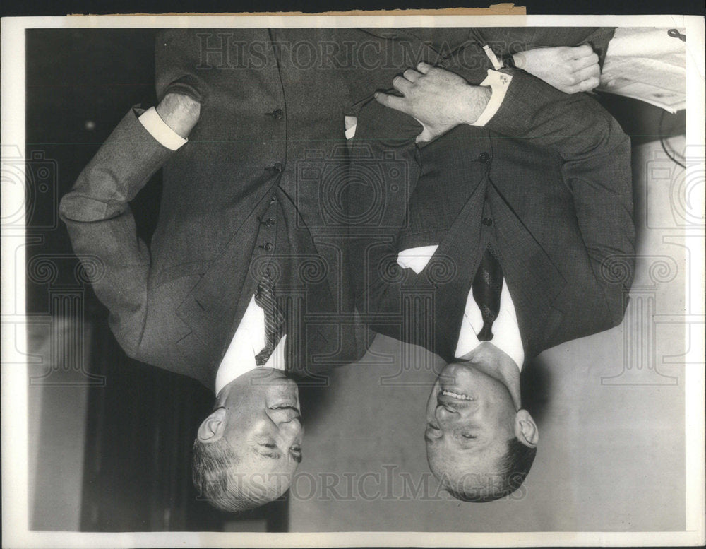 1935 Arthur M. Lgew Motion Picture Executive,with Attorney Nathan-Historic Images