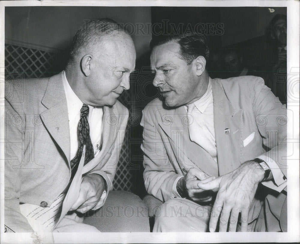 1952 General Dwight D. Eisenhower/U.S. President/World War II - Historic Images