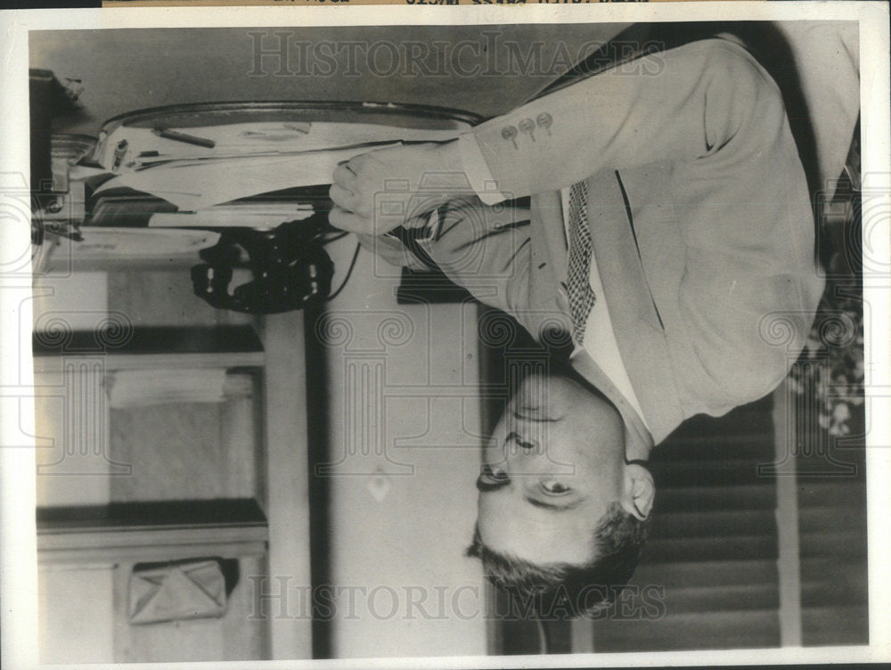 1932 Henry Cabot "Slim" Lodge American Republican Senator-Historic Images