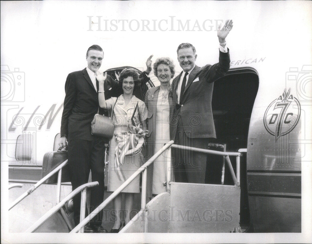 1960 Henry Cabot Lodge with his Family-Historic Images