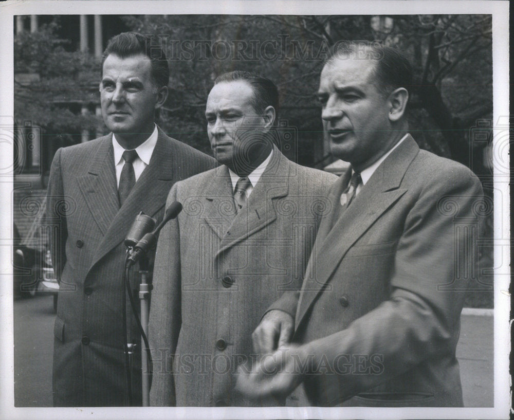 1953 Rep. Harold Veld Sen. William Jenner Sen. Joseph McCarthy-Historic Images