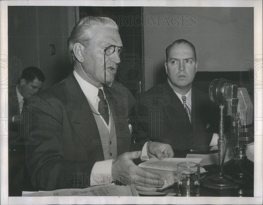 1947 Governor Kim Sigler Michigan House UN American Activities-Historic Images