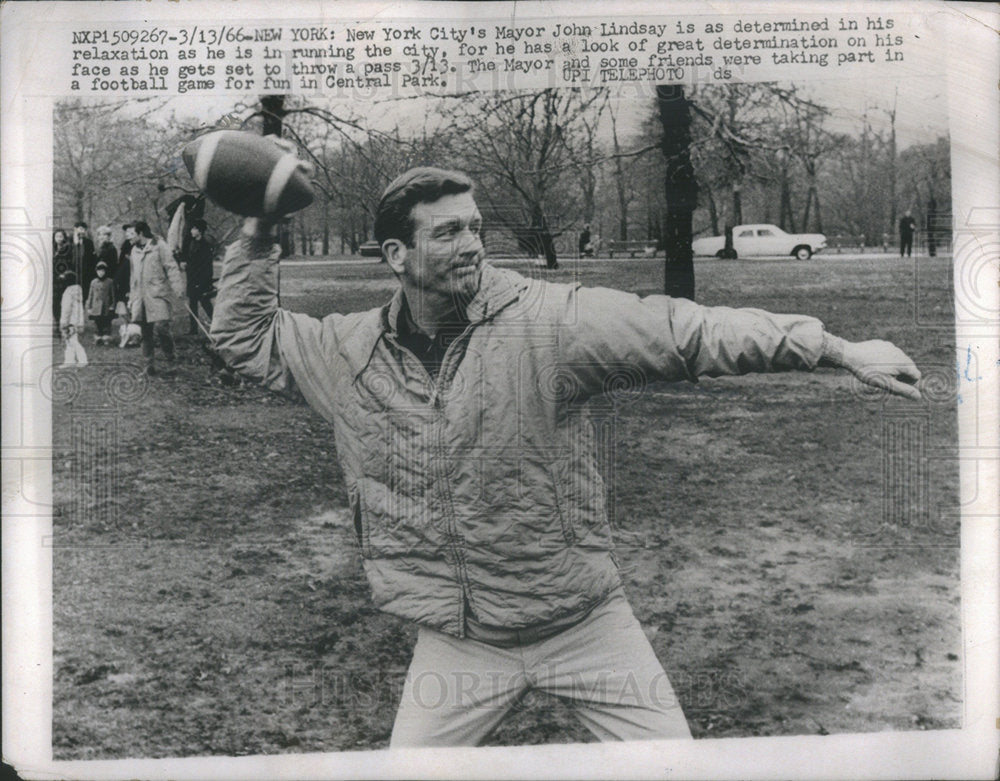 1966 United States New York City&#39;s Mayor John Lindsay - Historic Images