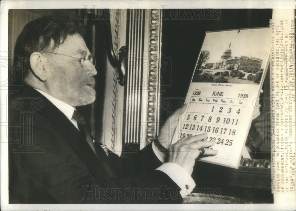 1938 Senator J. Hamilton Lewis-Historic Images