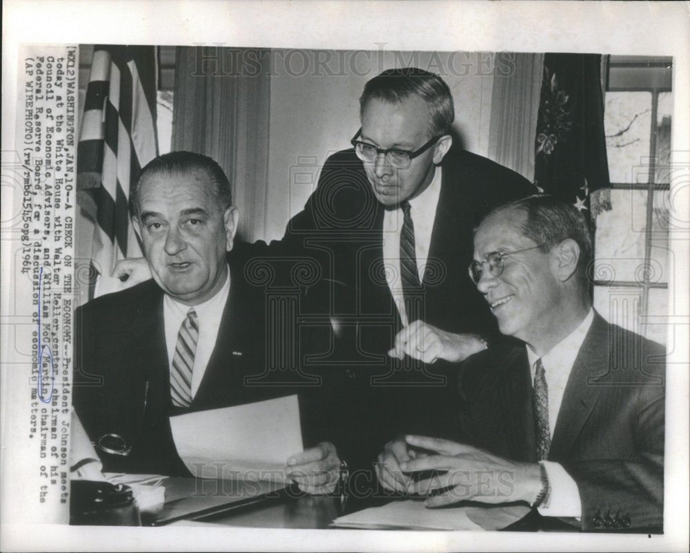 1964 William Mac Martin, Chairman of the Federal Reserve Board-Historic Images