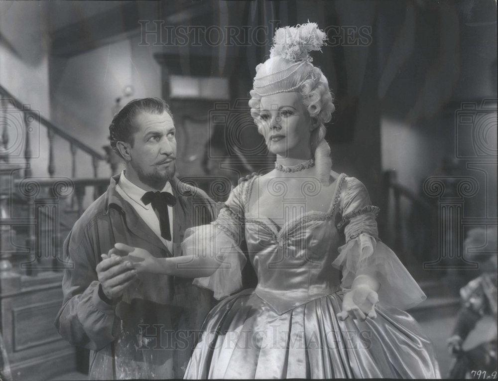 None Price &amp; Phyllis Kirk in &quot;House of Wax.&quot;-Historic Images