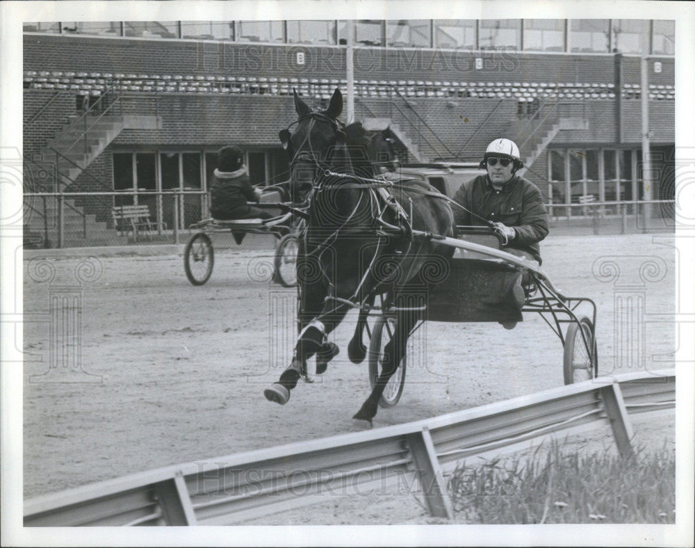 1974 Bryan James &amp; Horse Sir Dalrae-Historic Images