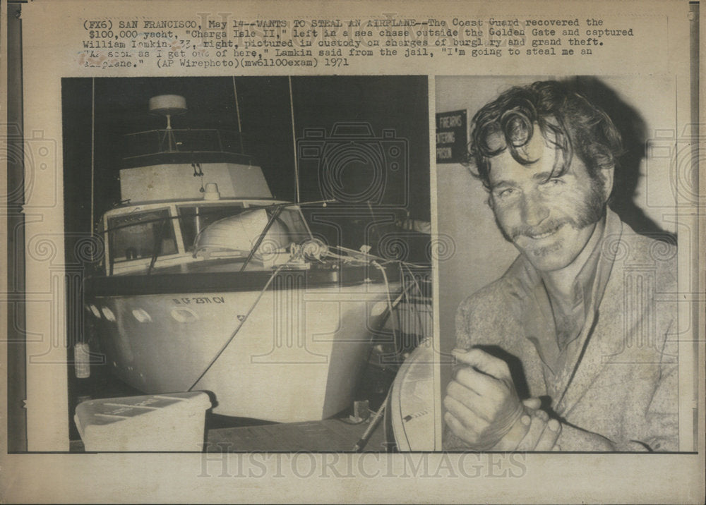 1971 Walter Lamkin Charga Isle II - Historic Images
