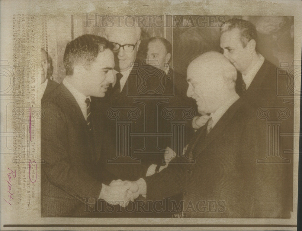 1967 King Hussein of Jordan-Historic Images