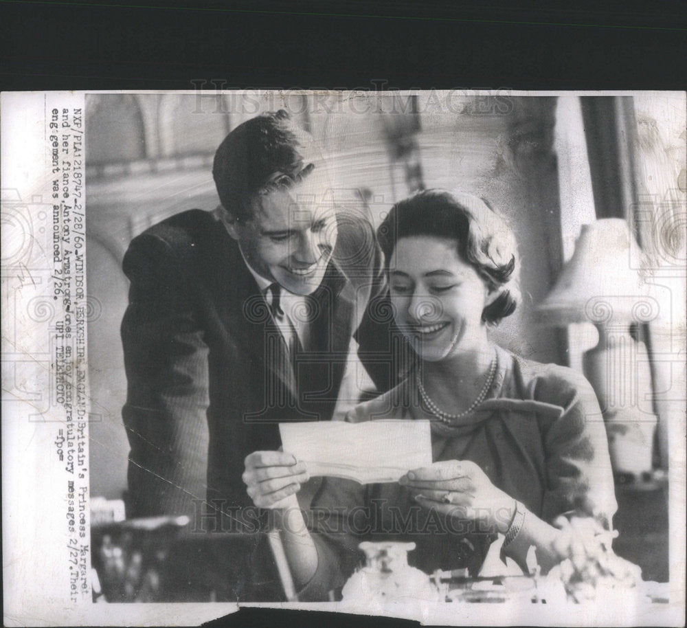 1960 Princess Margaret and her groom.-Historic Images