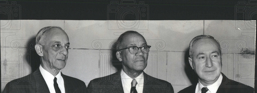 1964 Press Photo Cornelius Lott, Ted Blum &amp; George Worling speakers - Historic Images