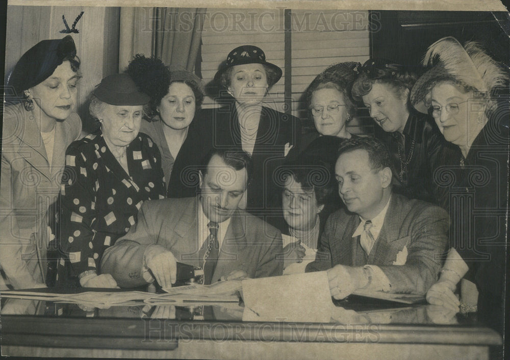 1949 Chicago Benevolent Men/Women's Society-Historic Images