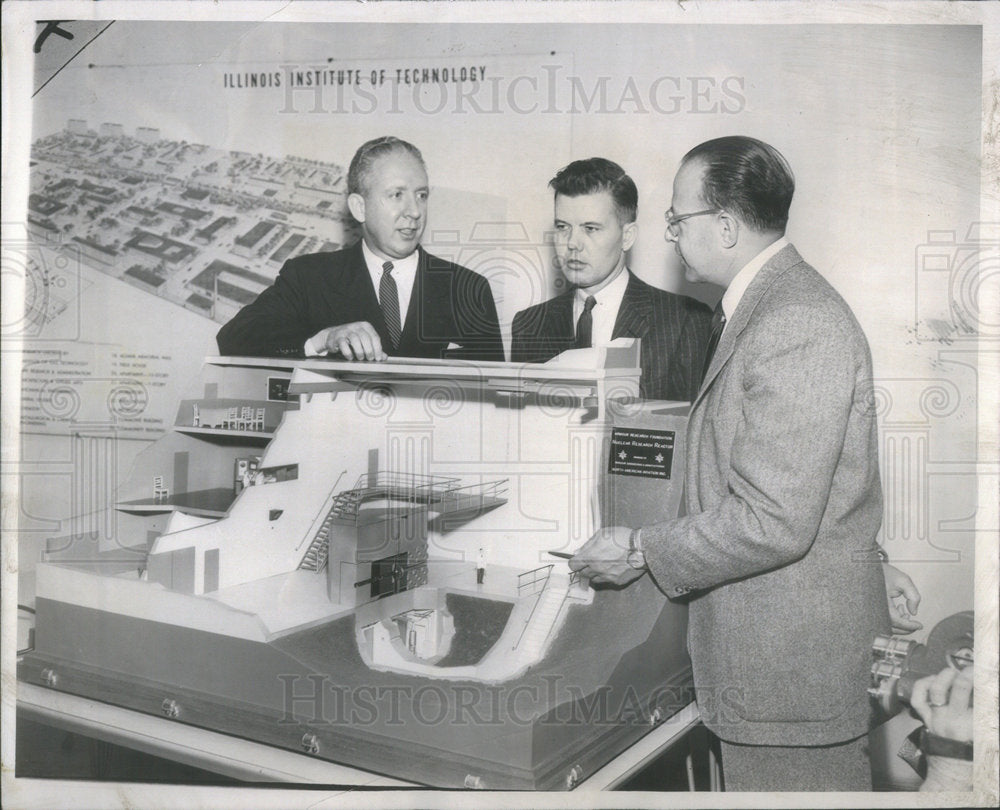 1955 Dr. Haldon A. Leedy, Director of the Foundation-Historic Images