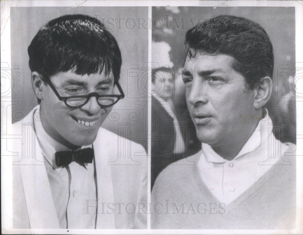 1963 Press Photo Jerry Lewis Nutty Professor Principal Historic Hollywood Feud - Historic Images