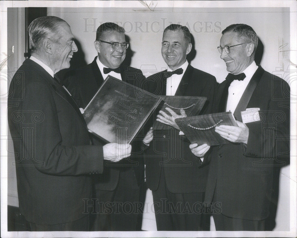 1961 George Stark Robert Kleberg Jr American Meat Institute Palmer-Historic Images