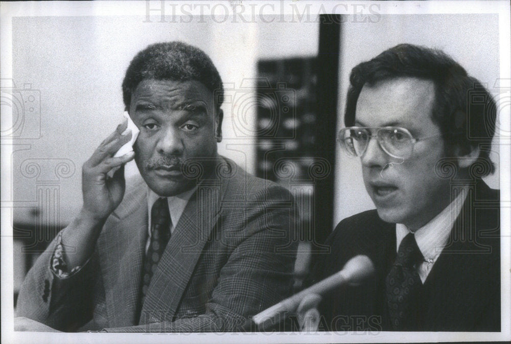 1977 State Senator Harold Washington Endorsed Democratic Mayoral-Historic Images