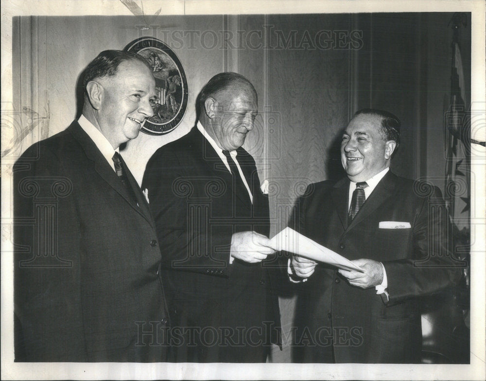 1963 Mayor Daley American Railway Progress McCormick Joseph Richard-Historic Images