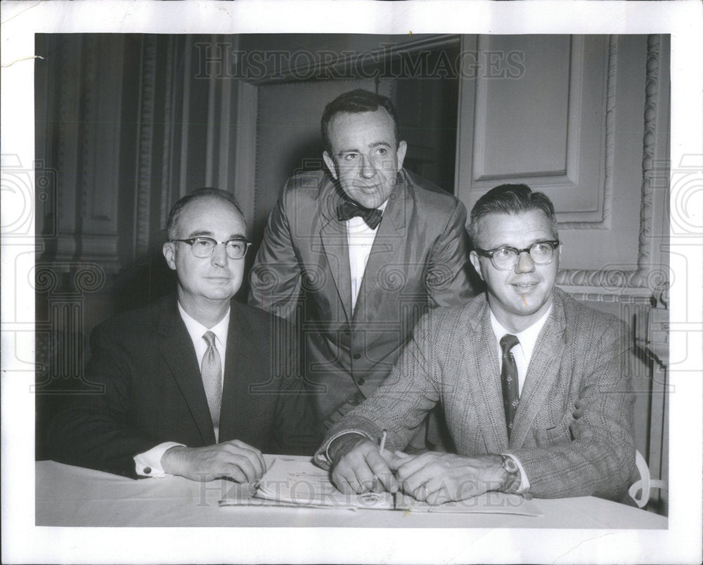 1961 DIRECTORS CO-OPERATIVE BLOOD REPLACEMENT DR. KARL DR. JOSEPH-Historic Images