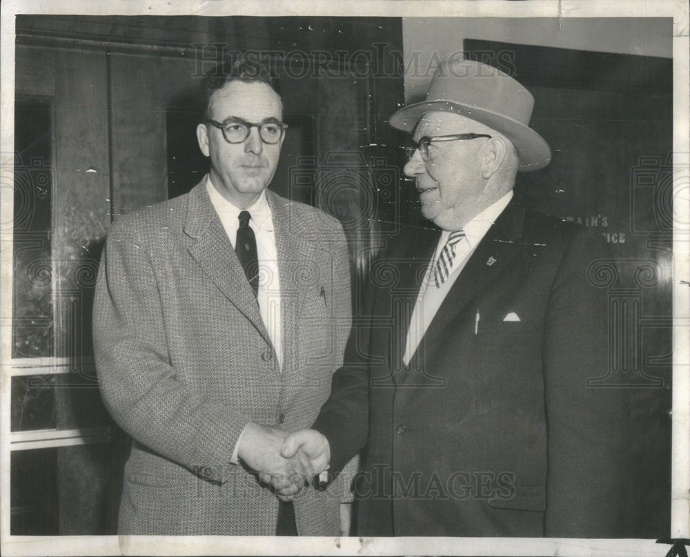 1957 Gunfire Crowd High land Medical Center Ashland John King Guard-Historic Images