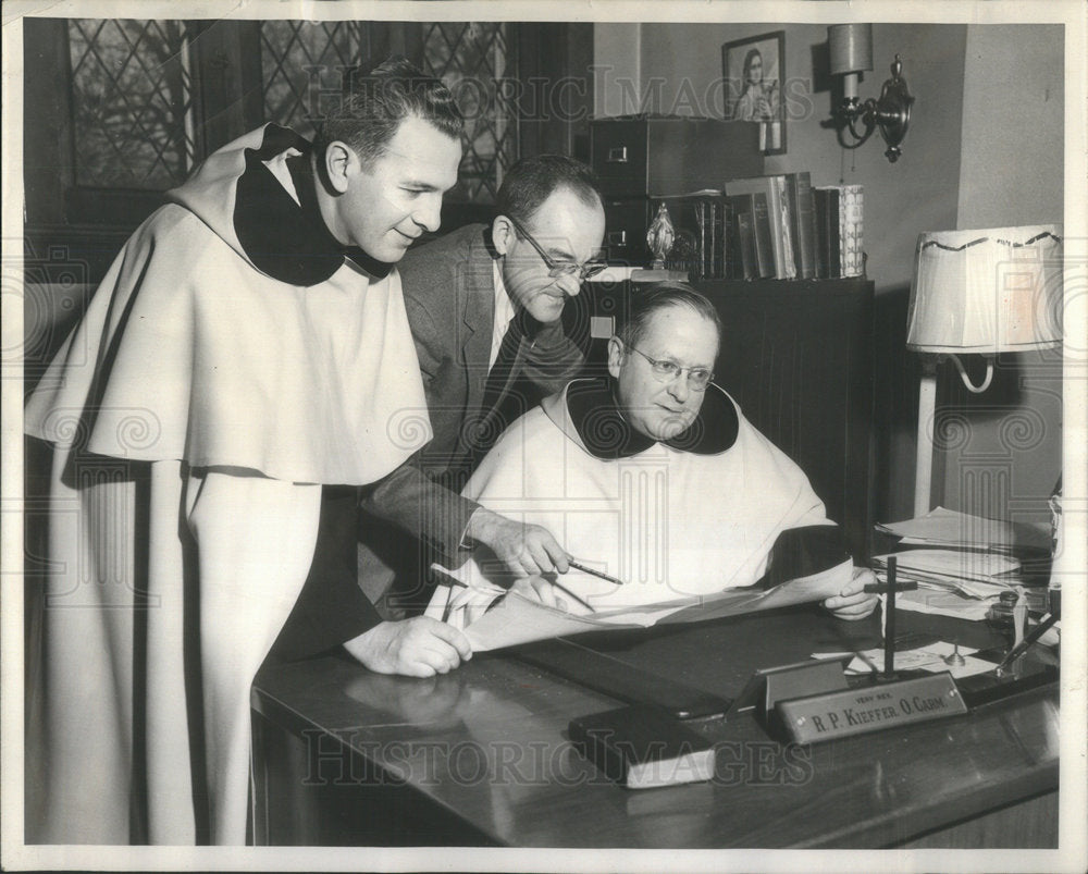 1955 National Conference Carmelite Raphael Kieffer Mary Province-Historic Images