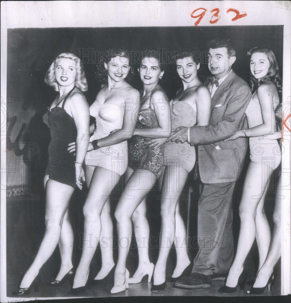 Press Photo Jill Hollingsworth Beauties Color Model Dress Fashion Swim Shoe - Historic Images