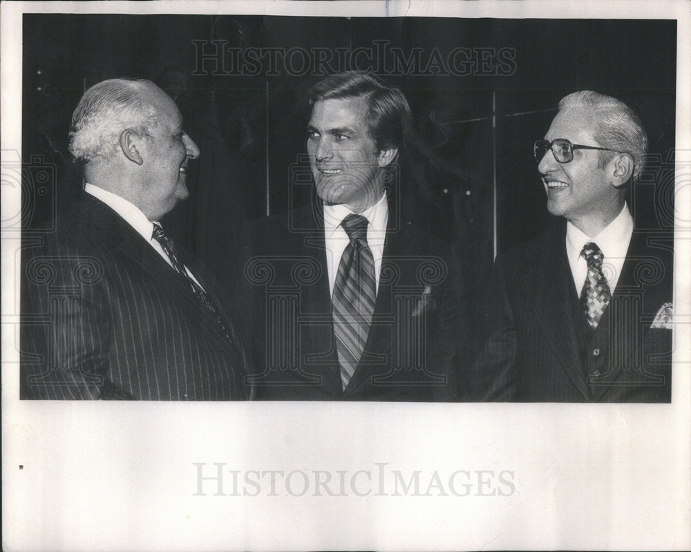 1976 Charles Stauffacher James Hoge Christan Hart Schaffner Marx-Historic Images