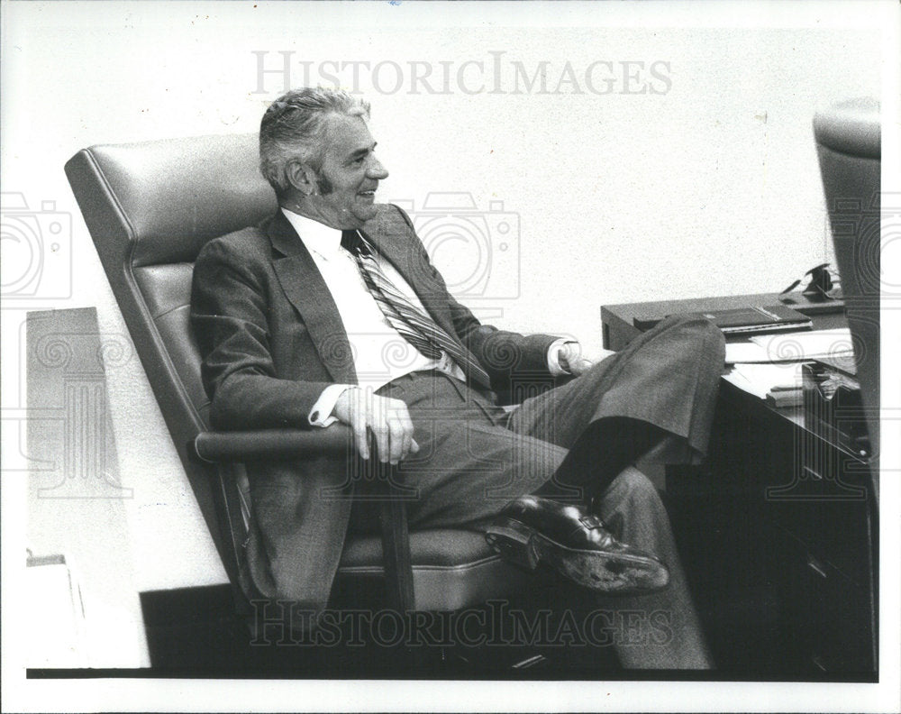 1980 Alfred Gruetzmacher Chairman of the Chicago Board of Trade-Historic Images