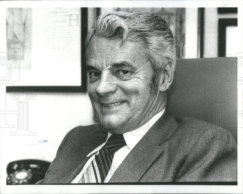 1980 Alfred Gruetzmacher Chairman Chicago Board Trade Office Elect-Historic Images