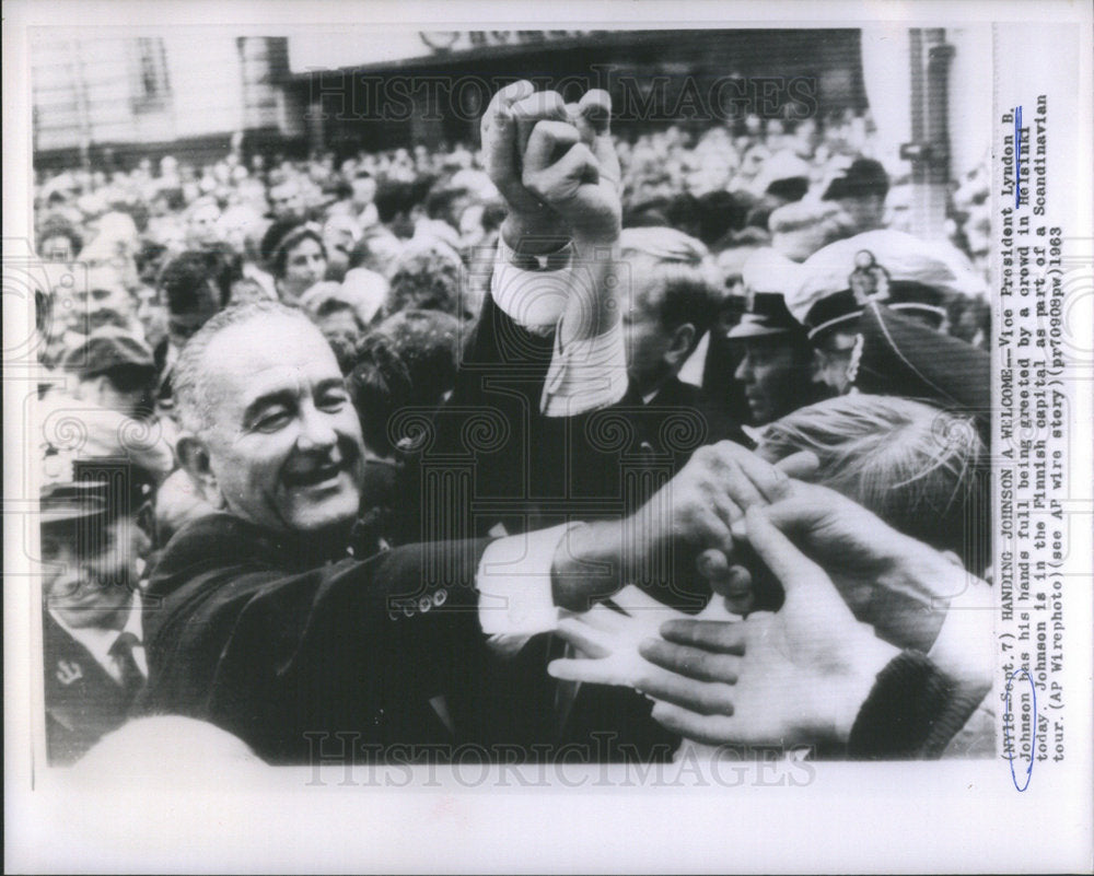 1963 Vice President Lyndon B. Johnson-Historic Images