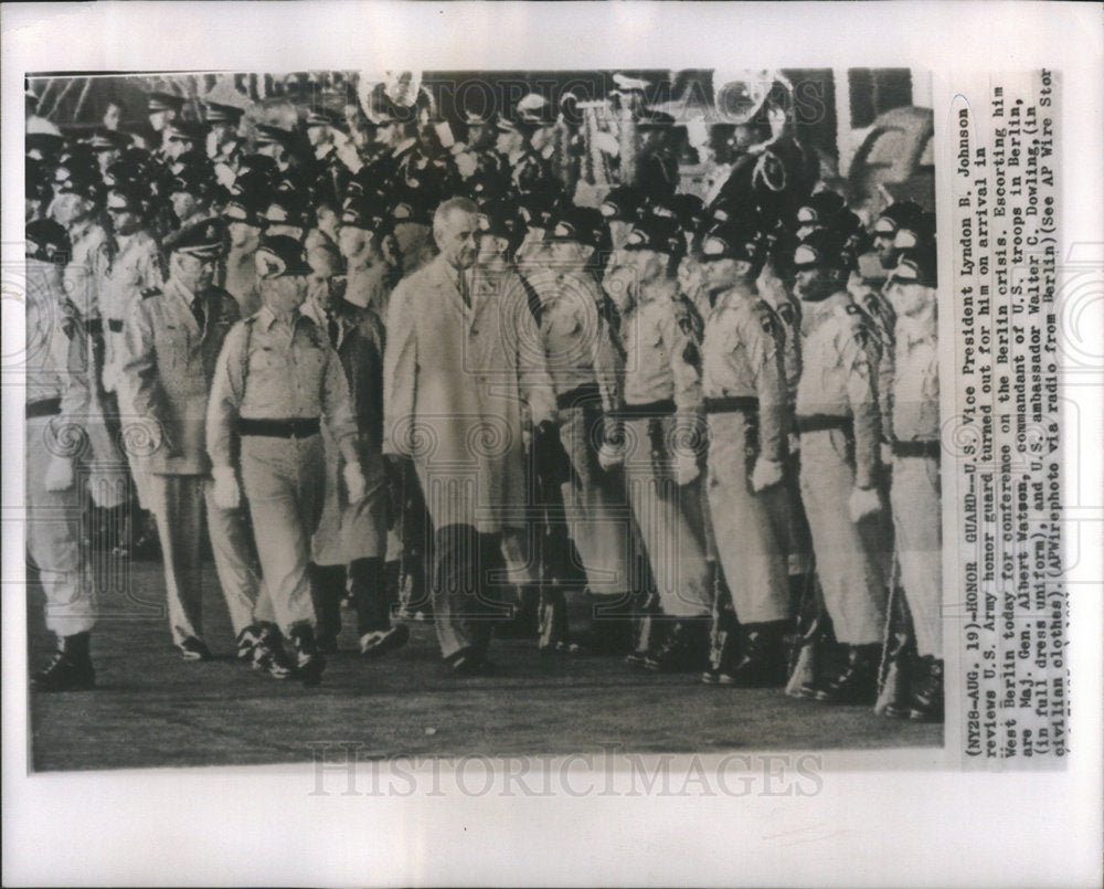 1961 Vice President Lyndon B. Johnson-Historic Images