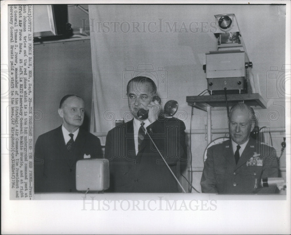 1964 United States President Lyndon B. Johnson-Historic Images