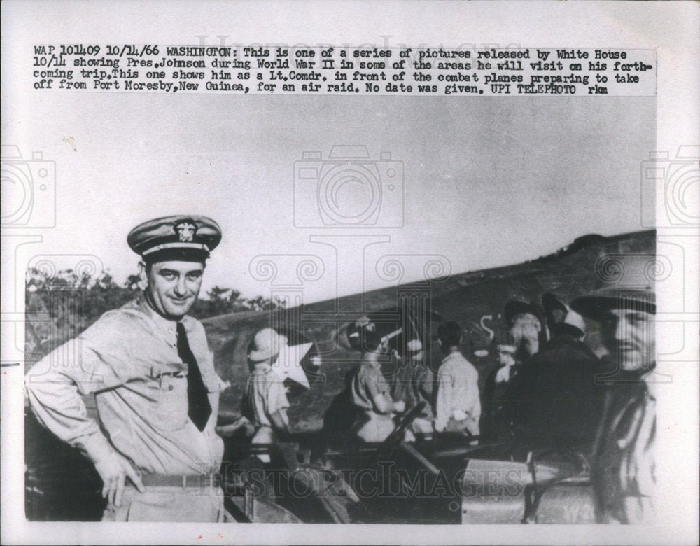 1966 United States President Lyndon B. Johnson-Historic Images