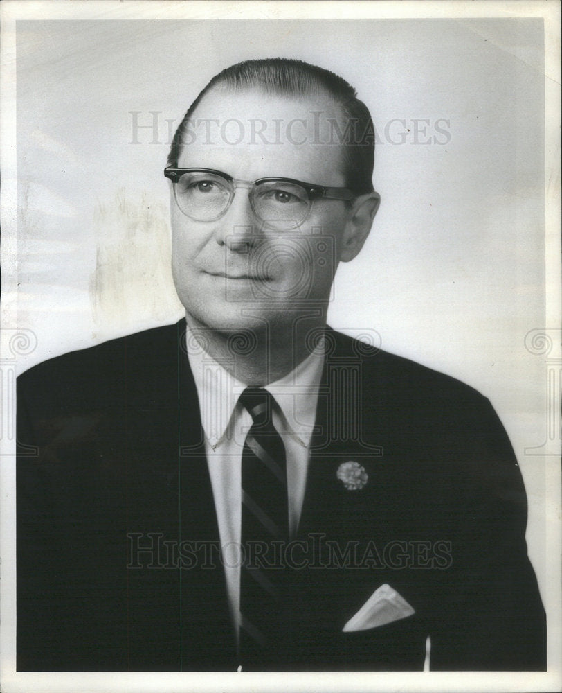 1968 Edmond Leach Appoint General Manager Pick Congress Hotel Gulf-Historic Images