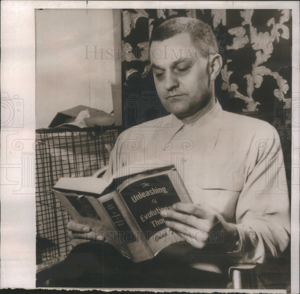 1960 Press Photo Dr. Leo F. Koch University of Illinois Professor - Historic Images