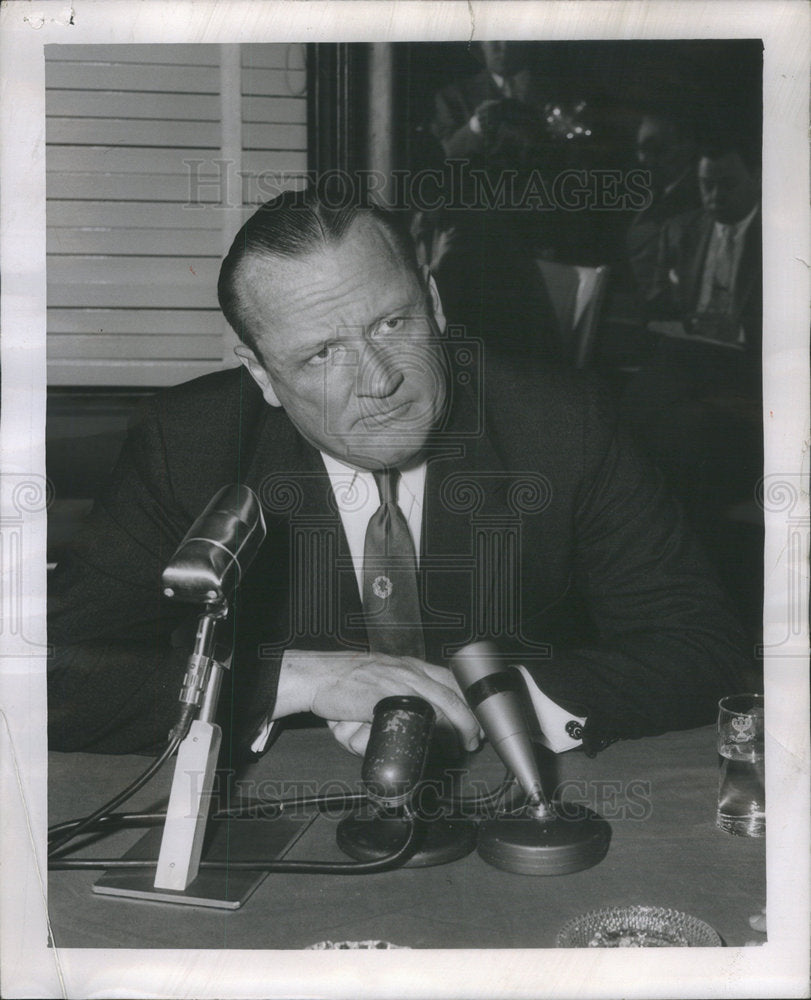 1955 William Fife Knowland Politician Newspaperman Party Leader-Historic Images