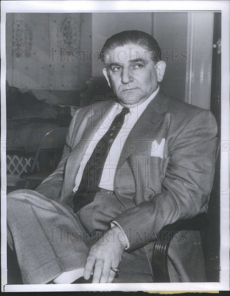 1951 Larry Knoll listening to Testimony at House of Representative.-Historic Images