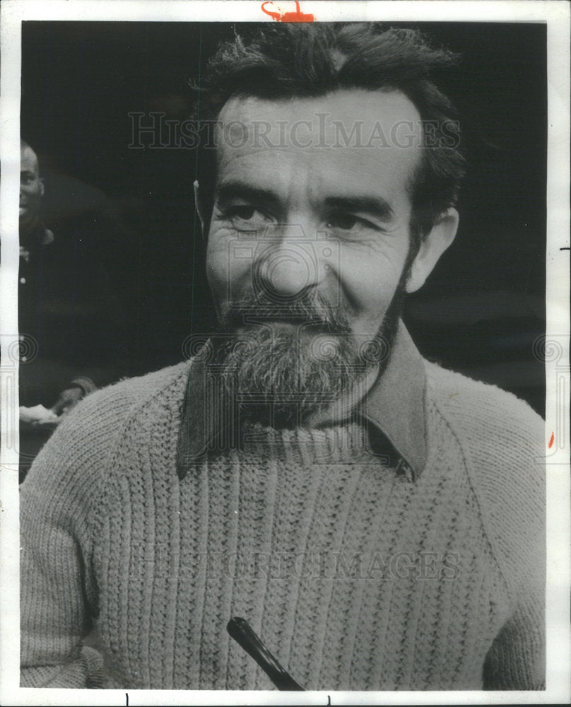 1974 Press Photo Athol Fugard South African Playwright Novelist Actor Director - Historic Images