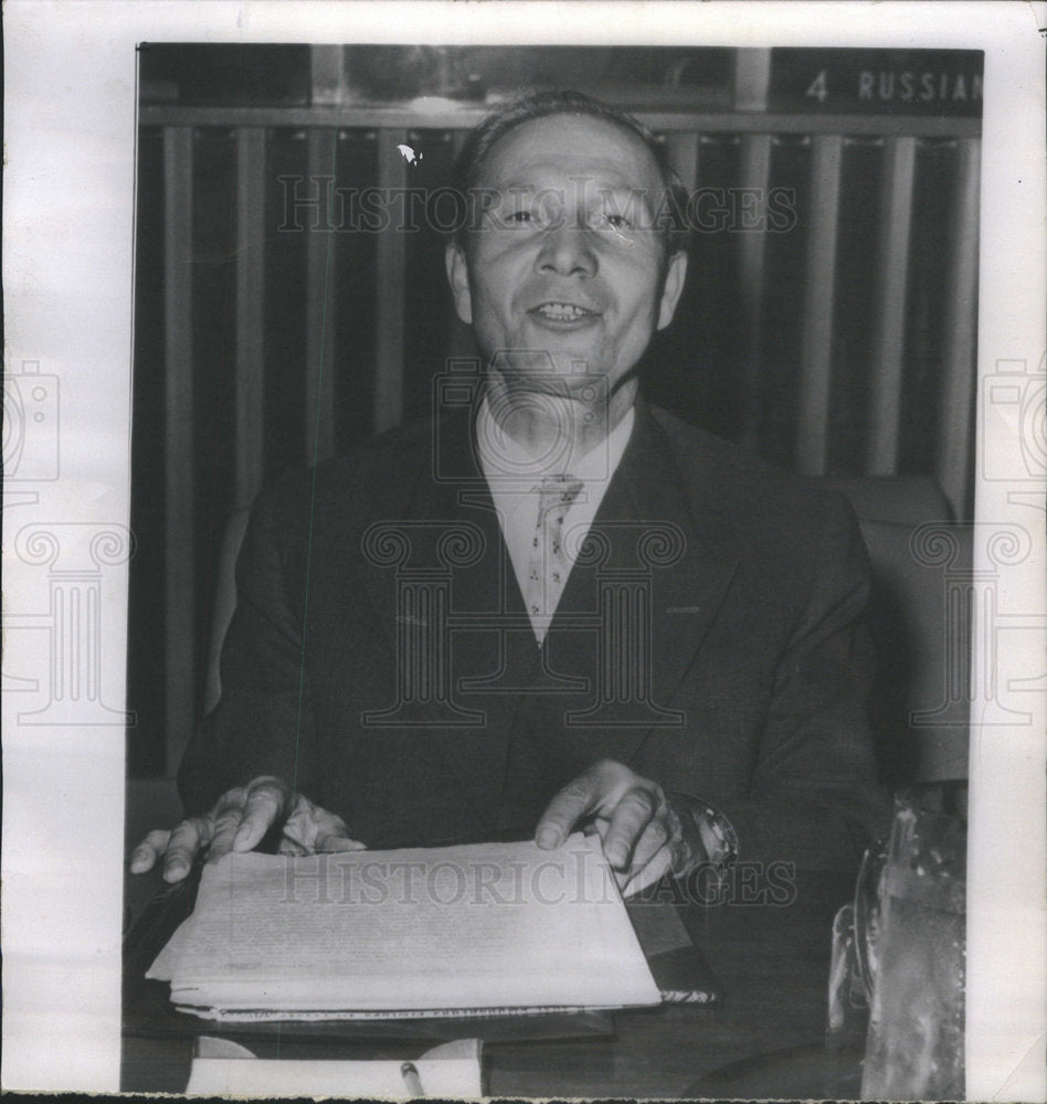 1960 Soviet Deputy Foreign Minister Vasily Kuznetsov-Historic Images