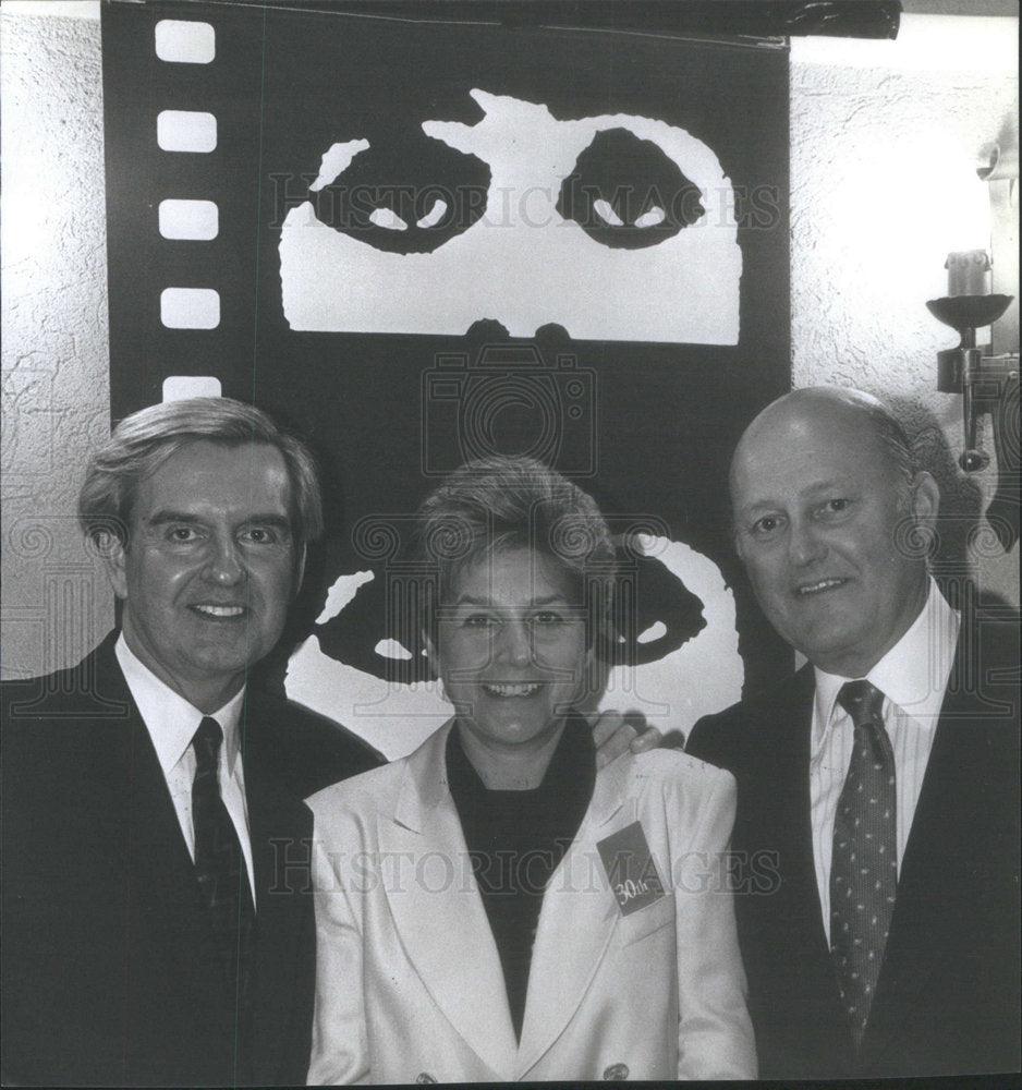 1995 Ellis Goodman and wife Gillan in a party.-Historic Images