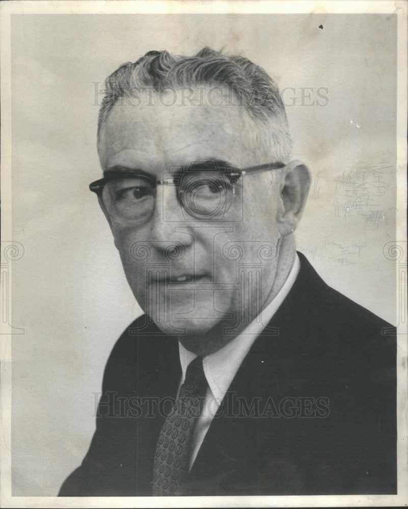 1965 John Kusack Chairman Friend School Committee Picture Board Lyon-Historic Images